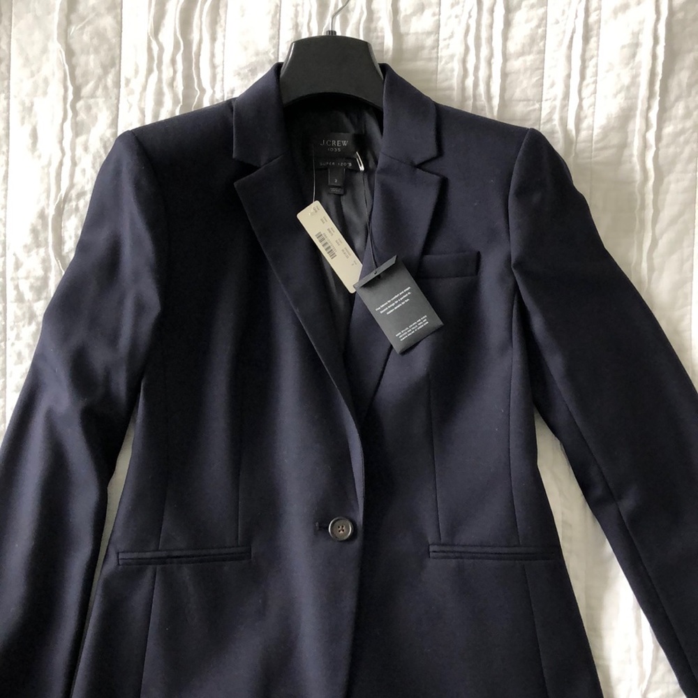 BRAND NEW: J.Crew single-button suiting blazer